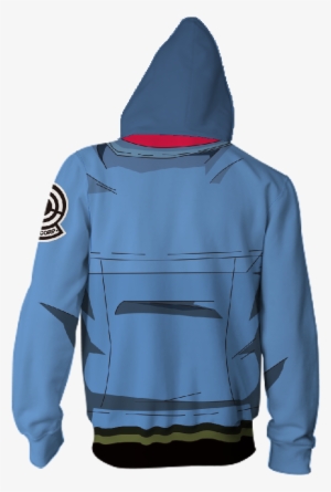 Future Trunks Unisex Design Set - Free Zipped Hoodie Mockup #2002901