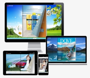 Online Digital Brochure Maker - Cover Page For Electronic Brochure #2003389