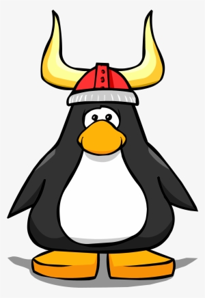 Viking Helmet Pc - Penguin With Hard Hat #2003714