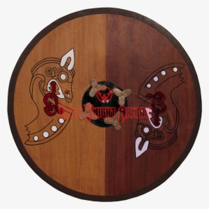 Round Horse Warrior Viking Shield - Viking Shield No Background #2003827