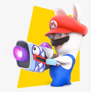 Rabbid Mario Stats Posing - Mario And Rabbids Rabbid Mario #2003878