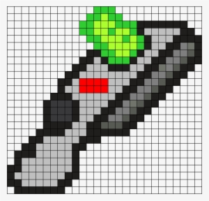 Rick Portal Gun Perler Bead Pattern / Bead Sprite - Gun Perler Beads #2004012