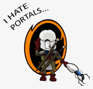 Geralt Found A Portal Gun By Vacsi The Witcher 3, Game - Digital Art #2004076