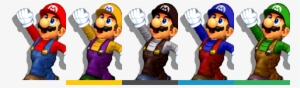 Mario Palette - Mario Super Smash Bros Melee Alternate Costumes #2004079