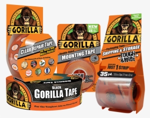 Tapes - Gorilla Packaging Tape Tough & Wide With Dispenser, #2004992
