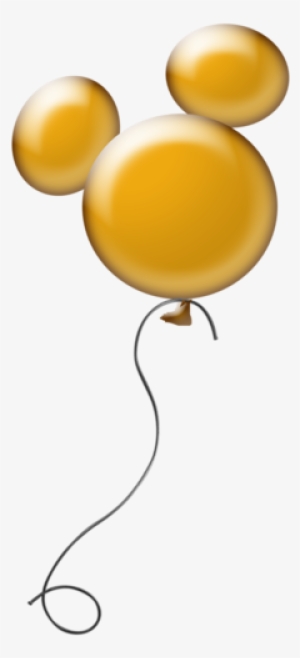 Panama Canal Greenacresgardens Mickeyballoongold - Mickey Balloon Clipart #2005018