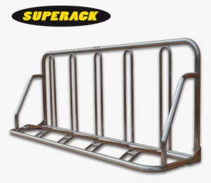 Outdoor Rack To Suit High Volume Bicycle Parking - Stainless Steel Bike Stand #2005093