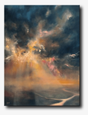 Where The Rivers Meet By Chris Lyter - Painting #2005566