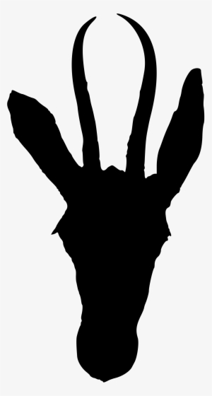 This Free Icons Png Design Of Springbok Head Silhouette #2005921