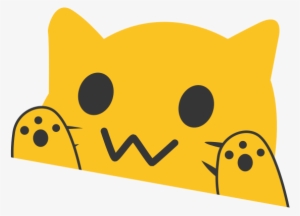 The Blobcat Emoji But Bongocat Style - Emoji #2006894