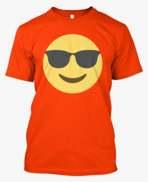 T Shirt Cool Sunglasses Emoji Smile Face Hanes Tagless - Beekeeper Shirt #2007785