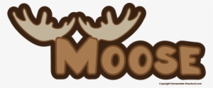 Free Deer Moose Clip Art - Moose Antlers Clipart #2008205
