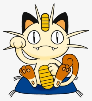 Lucky Cat Meowth - Meowth Hd Png #2008592 Lucky Cat Meowth - Meowth Hd Png #2008592