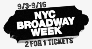 Nyc Broadway Week - Nyc Broadway Week 2018 #2008760