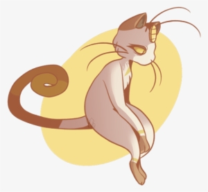 Meowth Is My Favorite Normal Type But People Usually - Cartoon #2009001
