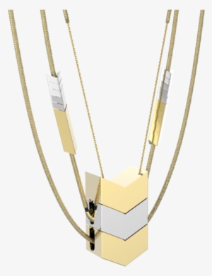 Tinsel Earbud Necklace Line 02 - Necklace #2009456