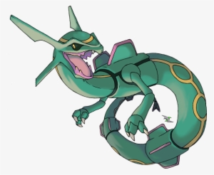 Hows About Black-yellow Eyed Green Dragon Instead - Rayquaza Joke #2009713