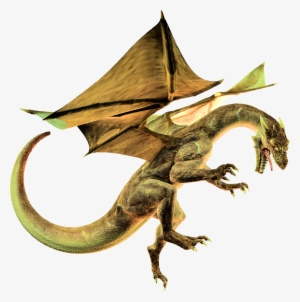 This Free Icons Png Design Of Yellow Dragon #2009767