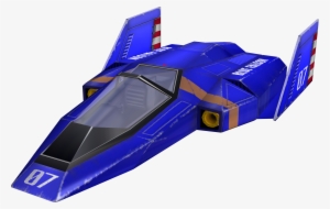 Massive Blue Falcon - F Zero Blue Falcon Png #2010126