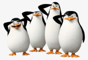 Madagascar Penguins Saluting - Madagascar Penguins #2010317