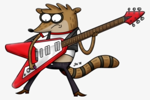 Mordecai Regular Show Guitar #2010723