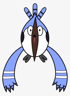 Mordecai Super Skate By Karlix The Wiz On Clipart Library - Blue Jay Mordecai #2010819