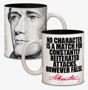 Alexander Hamilton Ceramic Mug - Standard Guide To Small-size U.s. Paper Money [book] #2011025