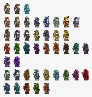 Metallurgy Armors - All Terraria Armors #2011428