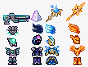 Terraria Best Armor And Weapons Pixel Art Maker - Pixel Art Terraria Armor #2011577