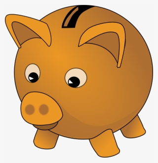 Pig, Bank, Piggy, Child, Money, Save, Slot - Blue Piggy Bank Clipart #2012274
