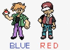 Pokemon Origins Trainers Red And Blue - Blue #2012326