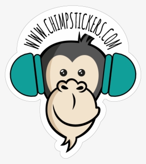 Fones Chimp Stickers - Sticker #2012344