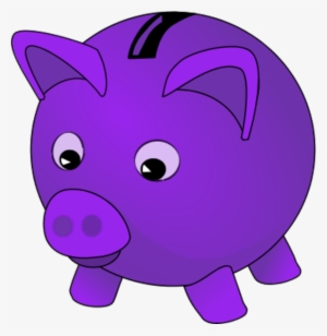 Piggy Bank Clip Art 9 Wikiclipart - Blue Piggy Bank Clipart #2012394