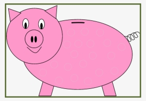 Awesome Template Clip Art On Of Printable - Piggy Bank Template #2012445