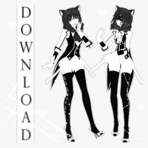 Mmd Model Batim Fem Boris By Boltzellett-db6jpc8 Bendy - Mmd Alice Angel Model #2013180