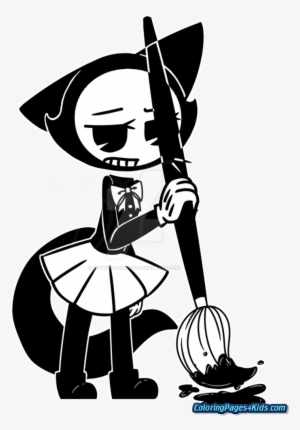 Coloring Pages Bendy And The Ink Machine Alice Angel - Bendy And The Ink Machine #2013227