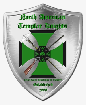 Celtic Cross Templar Knights & North American Templar - Green Templar Cross #2013362