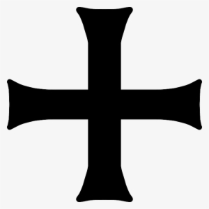 Symmetric Crusade, Cross, Crusader, Heraldry, Religion, - Crusader Cross Png #2013423