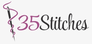 35 Stitches Is A Fashion Abode Where Seams And Stitches - Calligraphy #2014208