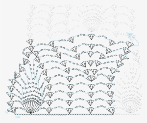 Lær At Hækle Blonder I Ananasmønster - Drawing #2014447