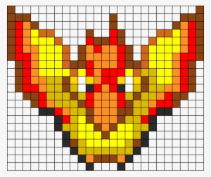 Moltres Perler Perler Bead Pattern / Bead Sprite - Sully #2014847