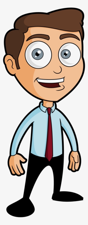 Free Business Man Cartoon - Empresarios Animados En Png #2014997