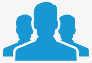 Icon Vector Person - People Icon Blue Png #2015067