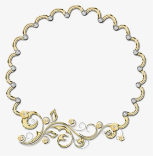 Share This Image - Round Gold Decorative Png #2015533