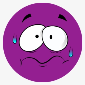 Before You Can Tackle Worry You Need To Understand - Fear Face Purple #2016317