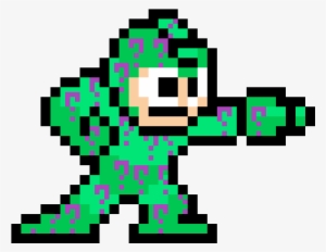 Riddler Mega Man - Retro Game Characters Png #2016418