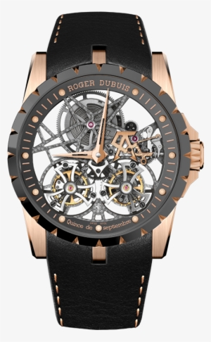 Excalibur Skeleton Double Flying Tourbillon Canelo #2016690