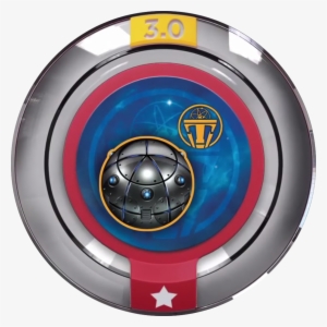 Tomorrowland Time Bomb Power Disc - Disney Infinity 2.0 Iron Patriot Disc #2017428