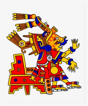 Xochiquetzal V - Aztec Sun God Png #2017577