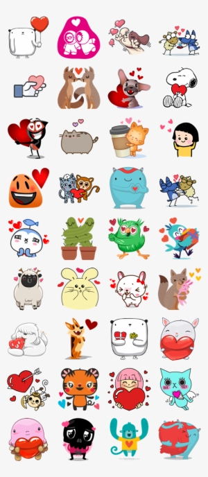 Love Is In The Air Facebook Stickers - Facebook Stickers In Love #2018141